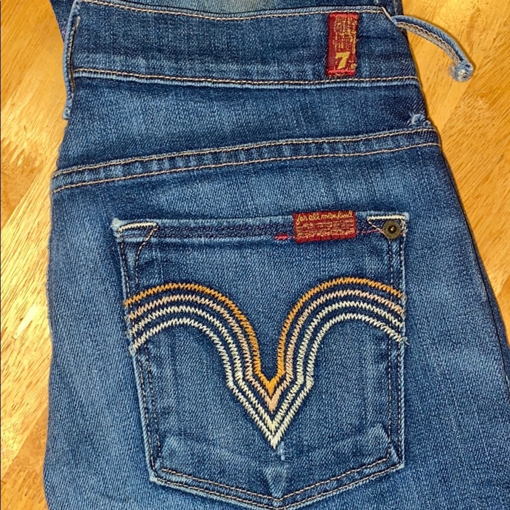 Vintage blue jeans